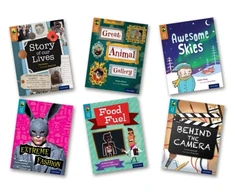 KNYGA Claire Throp Oxford Reading Tree TreeTops inFact: Oxford Level 8/9: Pack of 6
