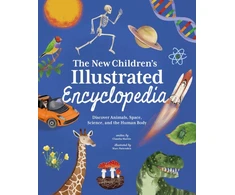 KNYGA Claudia Martin New Children's Illustrated Encyclopedia, Discover Animals, Space, Science, and the Human Body