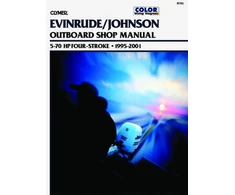KNYGA Clymer Publications Evinrude/Johnson 5-70 HP 4-Stroke Outboards (1995-2001) Service Repair Manual