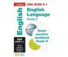KNYGA Collins Collins Gcse AQA GCSE 9-1 English Language Exam Practice Workbook (Grade 5)