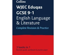 KNYGA Collins Collins Gcse WJEC Eduqas GCSE 9-1 English Language and Literature All-in-One Complete Revision and Practice