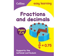 KNYGA Easy Fractions and Decimals Ages 7-9