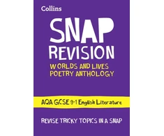 KNYGA Collins Gcse Worlds and Lives Poetry Cluster AQA GCSE 9-1 English Literature Revision Guide, Ideal for the 2026 and 2027 Exams