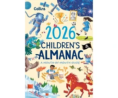 KNYGA Collins Kids 2026 Children’s Almanac, A Month-by-Month Guide to Nature, Astronomy, Sports, Science, the World and More