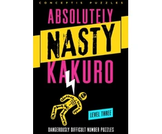 KNYGA Conceptis Puzzles Absolutely Nasty® Kakuro Level Three