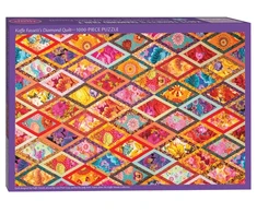 KNYGA C&amp;T Kaffe Fassett’s Diamond Quilt Jigsaw Puzzle