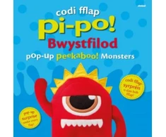 KNYGA D. K. Children Codi Fflap Pi-Po! Bwystfilod / Pop-Up Peekaboo! Monsters