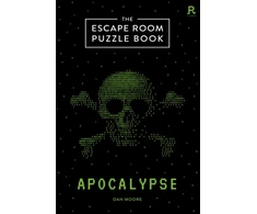 KNYGA Dan Moore Escape Room Puzzle Book - Apocalypse, 50 escape room style puzzles to solve!