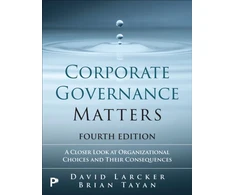 KNYGA David Larcker Corporate Governance Matters 4th edition