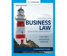 KNYGA David P Twomey Anderson's Business Law &amp; The Legal Environment - Comprehensive Edition