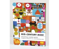 KNYGA DAVIES Mid-Century Mod! Wrapping Paper Book
