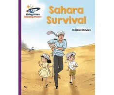KNYGA Davies Stephen Reading Planet - Sahara Survival - Violetinė: Galaxy