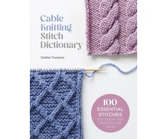 KNYGA Debbie Tomkies Cable Knitting Stitch Dictionary