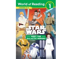 KNYGA Disneylucasfilm Press Star Wars: World of Reading: Meet the Galactic Heroes (Level 1 Reader Bindup)