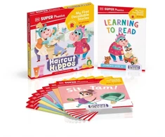 KNYGA Dk Publishing DK Super Phonics My First Decodable Stories Haircut Hippos