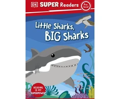 KNYGA Dk Publishing DK Super Readers Pre-Level Little Sharks Big Sharks