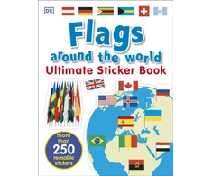 KNYGA Dk Publishing Flags Around the World Ultimate Sticker Book