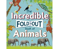 KNYGA Dk Publishing Incredible Fold-Out Book of Animals