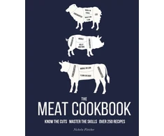 KNYGA Dk Publishing Meat Cookbook, Know the Cuts, Master the Skills, over 250 Recipes