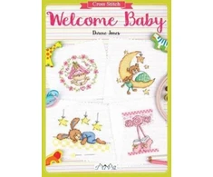 KNYGA Durene Jones Cross Stitch: Welcome Baby