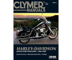 KNYGA Ed Scott Harley-Davidson Road King, Electra, Tour Glide, Low Rider Motorcycle (1984-1998) Clymer Repair Manual