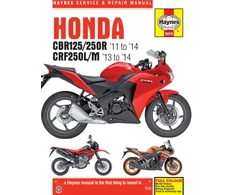 KNYGA Editors of Haynes Manuals Honda CBR125R, CBR250R, CBR300R, CB300F &amp; CRF250 (11-18)