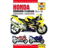KNYGA Editors of Haynes Manuals Honda CBR900RR FireBlade (00 - 03) Haynes Repair Manual