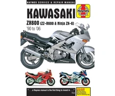 KNYGA Editors of Haynes Manuals Kawasaki ZX600 (ZZ-R600 &amp; Ninja ZX6) (90 - 06)
