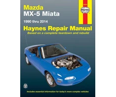 KNYGA Editors of Haynes Manuals Mazda MX-5 Miata for Mazda MX-5 Miata models (1990-2014) Haynes Repair Manual (USA)