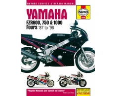 KNYGA Editors of Haynes Manuals Yamaha FZR600, 750 &amp; 1000 Fours (87 - 96) Haynes Repair Manual