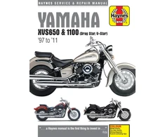 KNYGA Editors of Haynes Manuals Yamaha XVS650 &amp; 1100 Drag Star/V-Star (97 - 11) Haynes Repair Manual