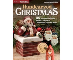 KNYGA Editors of Woodcarving Illustrated Handcarved Christmas, Updated Second Edition