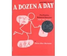 KNYGA Edna Mae Burnam Dozen a Day Book 3 + CD