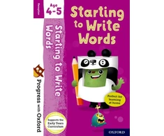 KNYGA Eileen Jones Progress with Oxford: Starting to Write Words