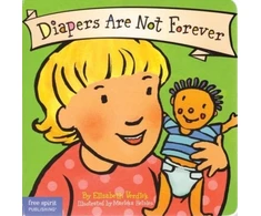 KNYGA Elizabeth Verdick Diapers Are Not Forever Board Book