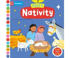 KNYGA Emily Bolam Busy Nativity, A Push, Pull, Slide Book