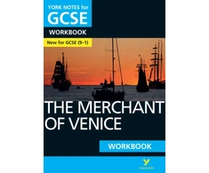 KNYGA Emma Page Merchant of Venice York Notes GCSE English Literature Workbook - for 2026, 2027 exams