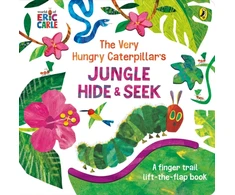 KNYGA Eric Carle Very Hungry Caterpillar's Jungle Hide and Seek, A Finger Trail Lift-the-Flap Book