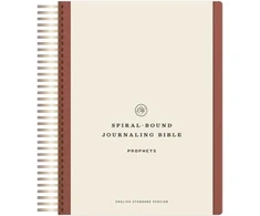KNYGA Esv Bibles ESV Spiral-Bound Journaling Bible, Prophets