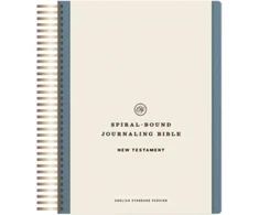KNYGA Esv Bibles ESV Spiral-Bound Journaling Bible, New Testament