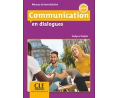 KNYGA Evelyne Sirejols Communication en dialogues - Niveau intermediaire (A2/B1) - Livre + CD