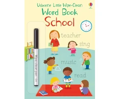 KNYGA Felicity Brooks Little Wipe-Clean Word Book School