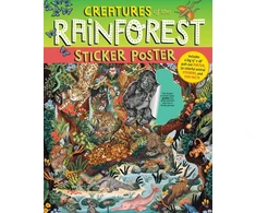 KNYGA Fiona Ocean Simmance Creatures of the Rainforest Sticker Poster