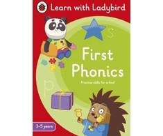 KNYGA First Phonics: A Learn with Ladybird Activity Book (3-5 metai)