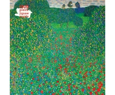 Dėlionė Flame Tree Studio Adult Jigsaw Puzzle Gustav Klimt: Poppy Field