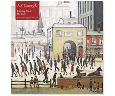 Dėlionė Flame Tree Studio Adult Jigsaw Puzzle L.S. Lowry: Coming from the Mill (500 pieces)