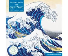 KNYGA Flame Tree Studio Adult Sustainable Jigsaw Puzzle Hokusai: The Great Wave