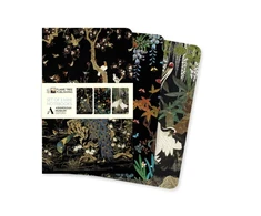 KNYGA Flame Tree Studio Ashmolean Museum Set of 3 Mini Notebooks