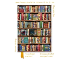 Flame Tree Studio Bodleian Libraries: Hobbies &amp; Pastimes Bookshelves (Foiled Quarto Journal)