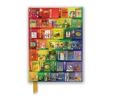 KNYGA Flame Tree Studio Bodleian Library: Rainbow Shelves (Foiled Journal)